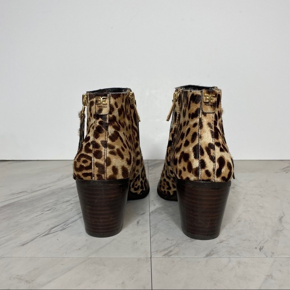 New! Sam Edelman Walden Leopard Print Bootie 6.5M - Picture 3 of 14